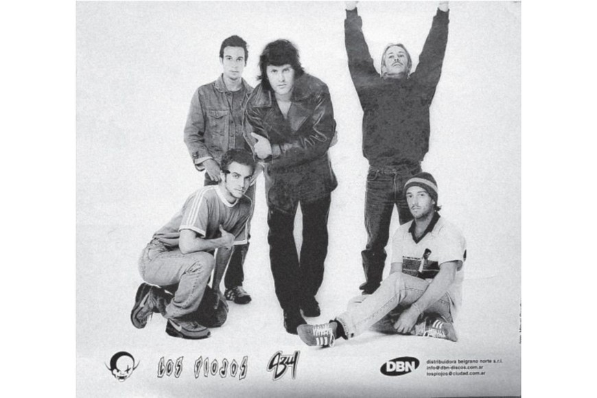 Imagen de “Los Piojos. Una historia documentada”, libro de Jorge Núñez