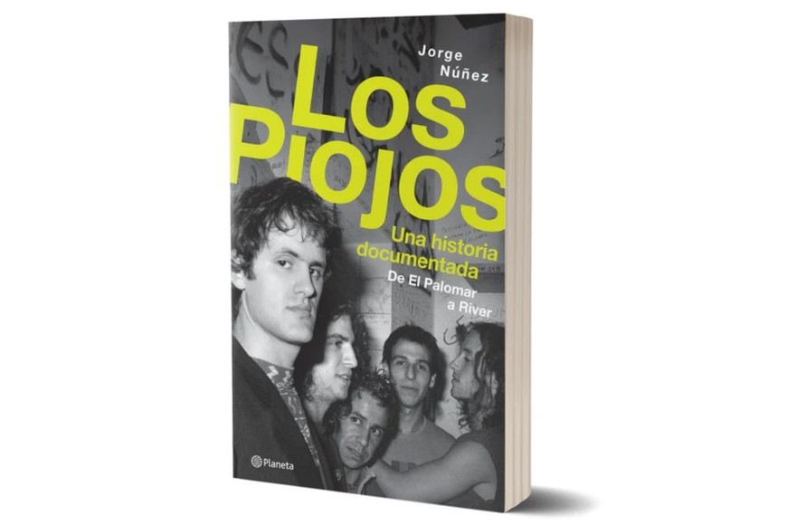 Portada de “Los Piojos. Una historia documentada”, libro de Jorge Núñez