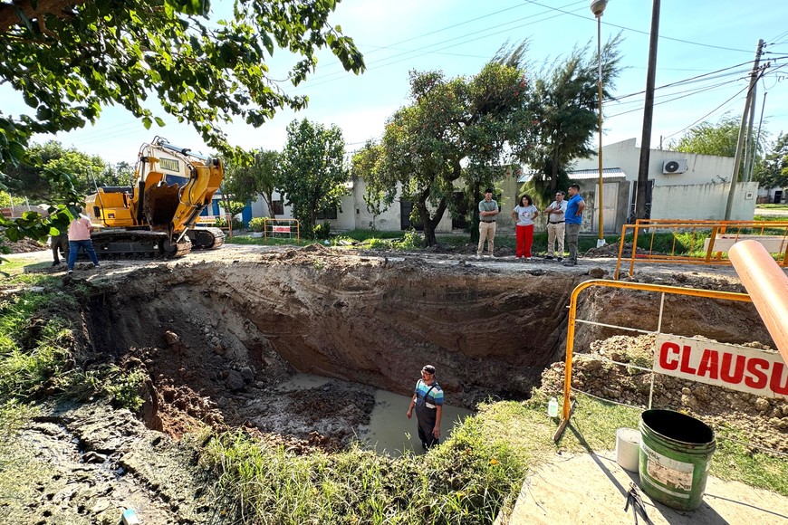 “Esta es una obra de infraestructura necesaria para que nuestra ciudad por fin pueda tener un correcto desagüe los días de lluvia y evitemos los anegamientos"