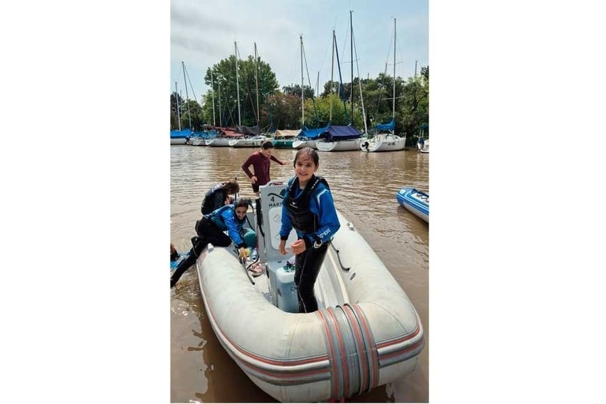 Optimist: nuevo podio para Lucía Ortíz Beorlegui en el Río de la Plata
