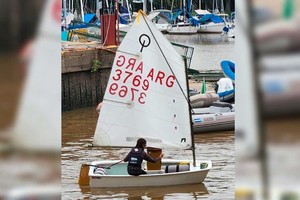 Optimist: nuevo podio para Lucía Ortíz Beorlegui en el Río de la Plata