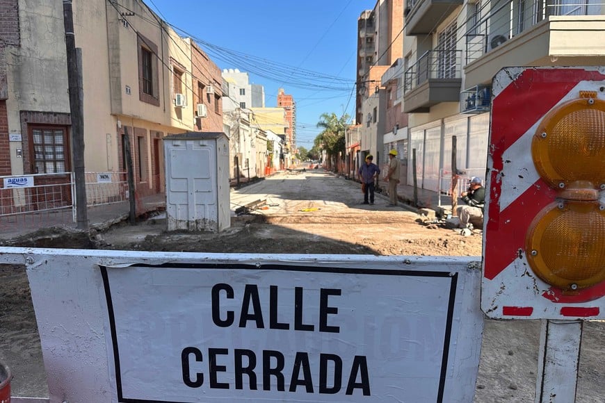 Desde noviembre 2024 que está bloqueado el tránsito. Foto: Fernando Nicola