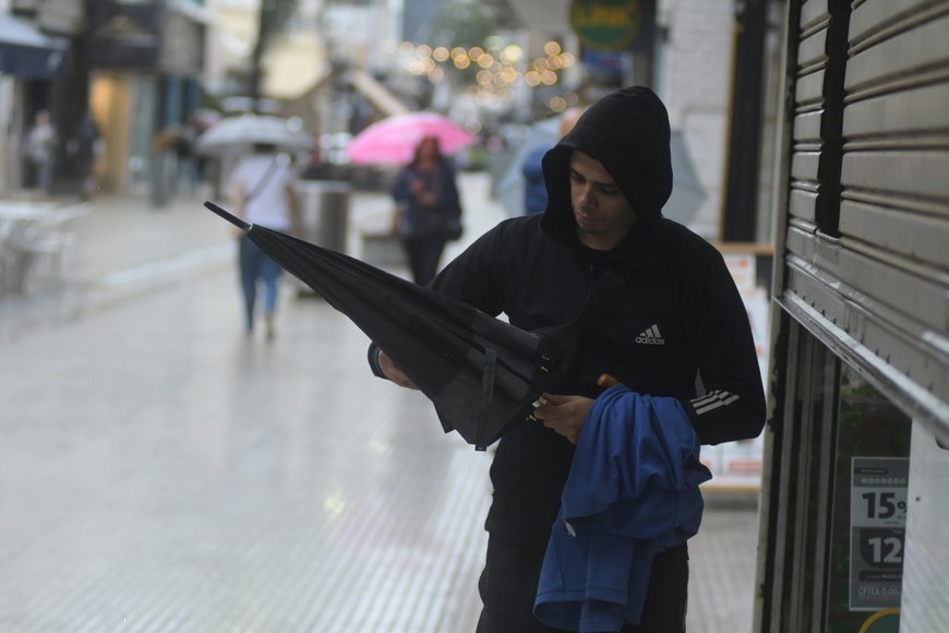 Miércoles con lluvia. Créditos: Guillermo Di Salvatore