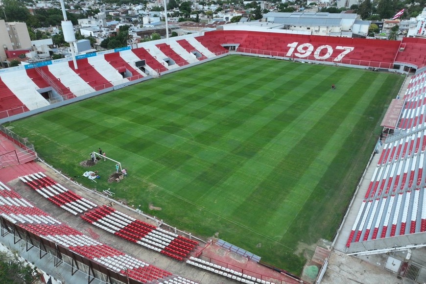 Unión agrandó los arcos del 15 de Abril.