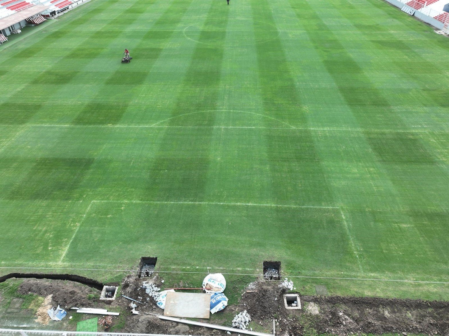 Unión agrandó los arcos del 15 de Abril.