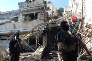 Destrozos en Damasco tras los conflictos internos y los bombardeos de Israel. Crédito: Firas Makdesi/Reuters