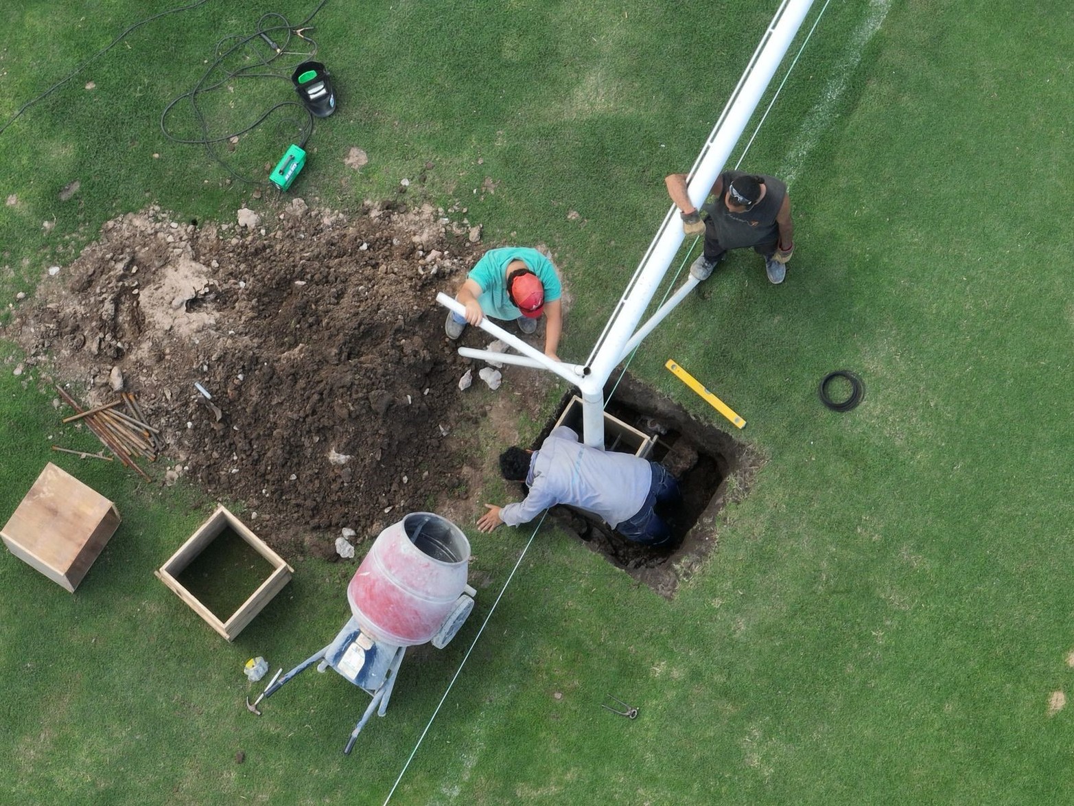 Unión agrandó los arcos del 15 de Abril.