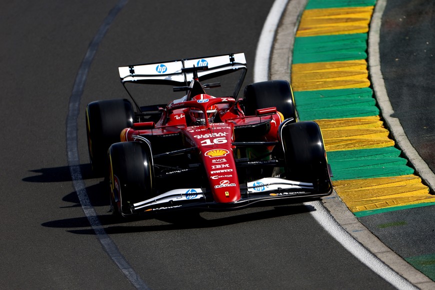 Formula One F1 - Australian Grand Prix - Practice - Albert Park Grand Prix Circuit, Melbourne, Australia - March 14, 2025
Ferrari's Charles Leclerc during practice REUTERS/Edgar Su