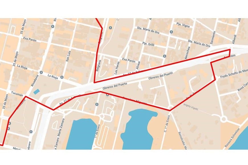 El ingreso del 9 al puerto.