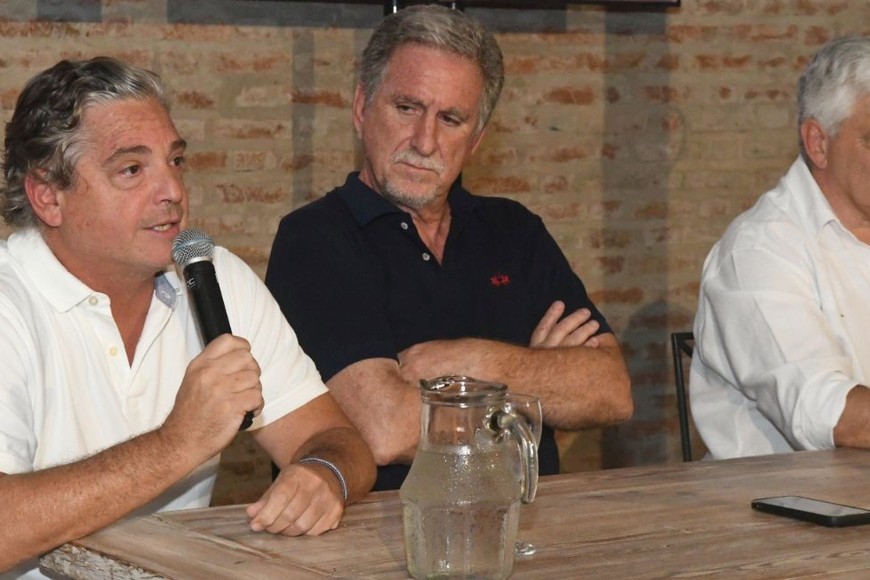 Sebastián Funes estuvo en representación del Sanatorio Santa Fe. Foto: Carolina Niklison