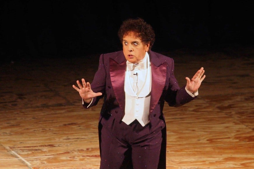 Una de sus tantas visitas a Santa Fe. Foto: Flavio Raina / Archivo