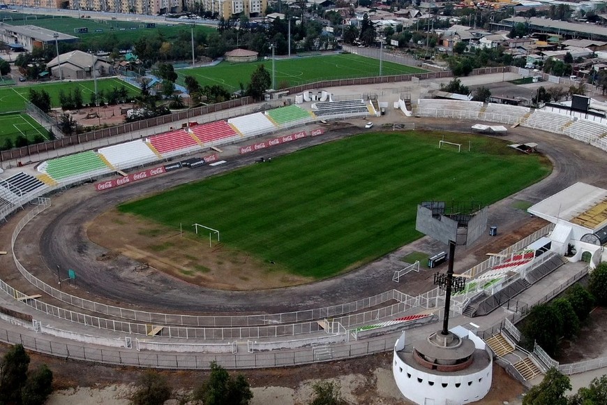 Estadio Municipal de La Cisterna de Santiago de Chile, Chile.
