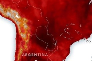 Argentina experimentó una desviación de temperatura de 0,9 grados por encima del promedio