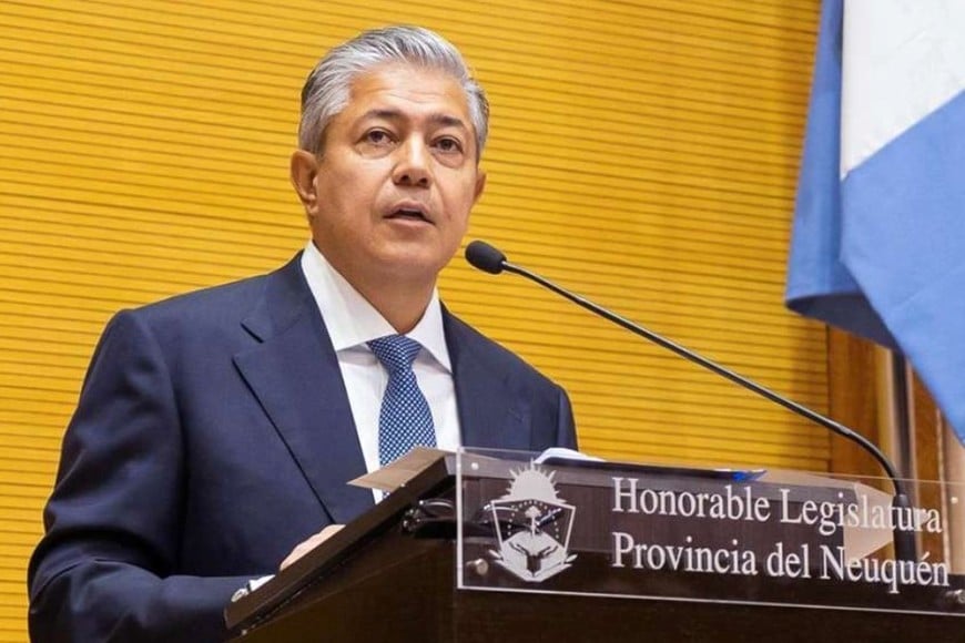 Rolando Figueroa, gobernador de Neuquén.