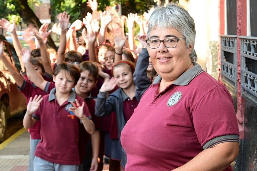 Yanina Primón, directora de la escuela primaria del IES.
