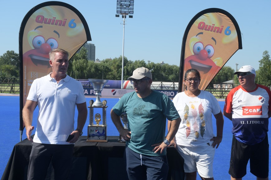 La primera edición de la Copa Ciudad de Santa Fe de Hockey fue todo un éxito y por eso ya se piensa en la próxima, según lo expresado por Patricio López, el presidente de la ASH. Crédito: Luis Cetraro