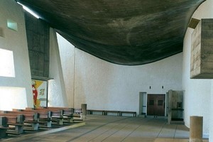 Capilla de Notre-Dame-du-Haut de Le Corbusier.