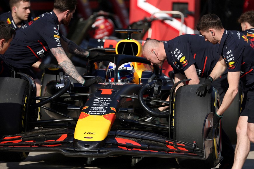 Formula One F1 - Chinese Grand Prix - Shanghai International Circuit, Shanghai, China - March 21, 2025
Red Bull's Max Verstappen after the sprint qualifying Pool via REUTERS/Wu Hao