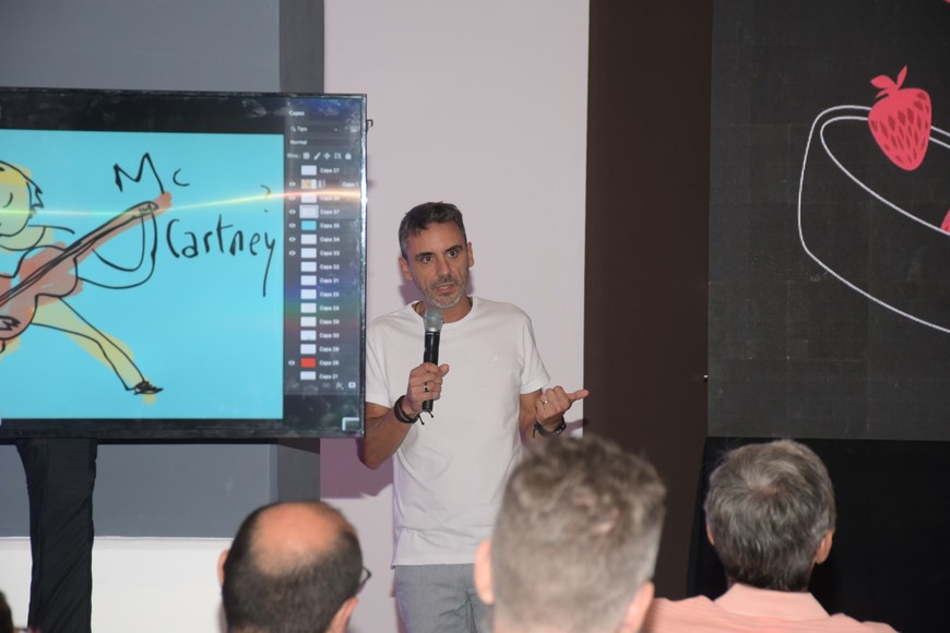 La presentación fue en la Estación Belgrano en la ciudad de Santa Fe.