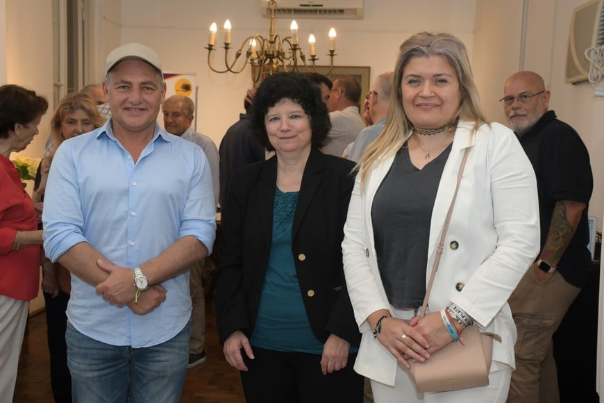 La diputada provincial Malfesi estuvo en la presentación.