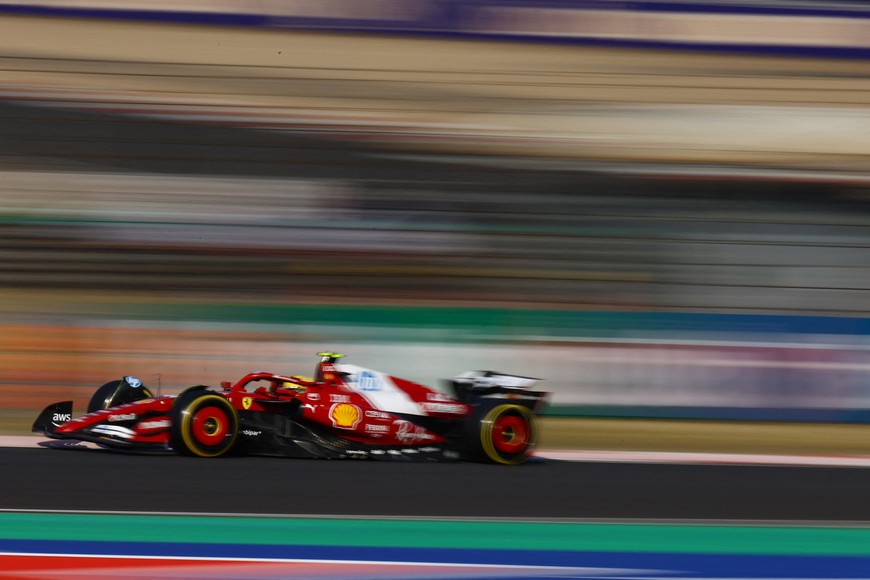 Formula One F1 - Chinese Grand Prix - Shanghai International Circuit, Shanghai, China - March 21, 2025
Ferrari's Lewis Hamilton during the sprint qualifying REUTERS/Edgar Su