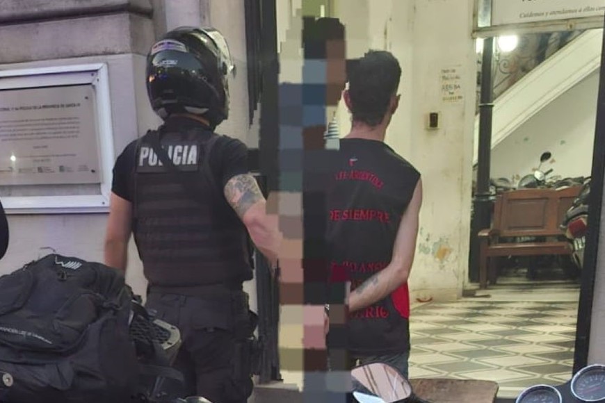 Los involucrados fueron trasladados a sede policial.