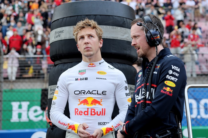 Formula One F1 - Chinese Grand Prix - Shanghai International Circuit, Shanghai, China - March 22, 2025
Red Bull's Liam Lawson before the sprint REUTERS/Tyrone Siu
