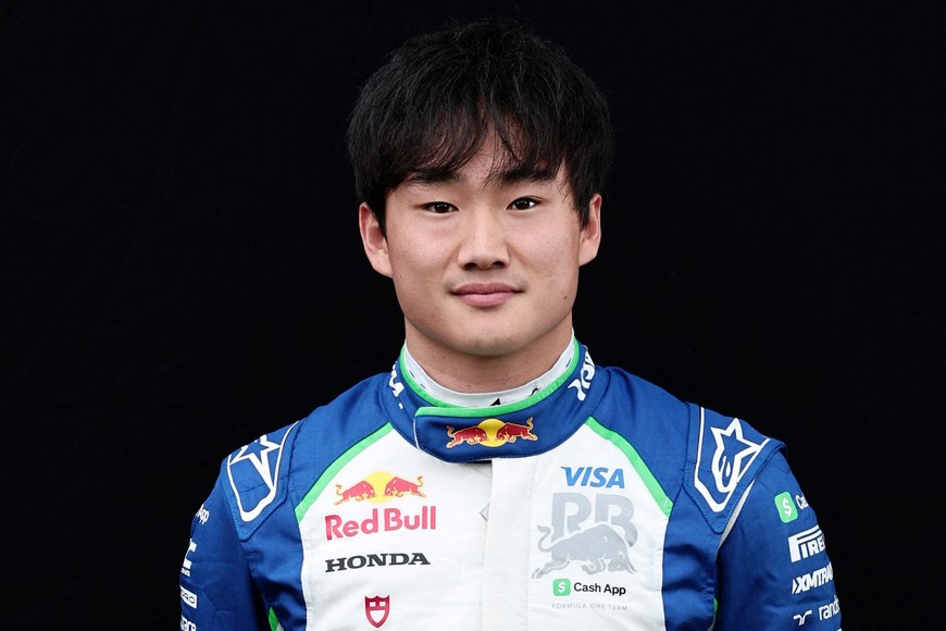 El piloto japonés Yuki Tsunoda. Foto: REUTERS / Mark Peterson.