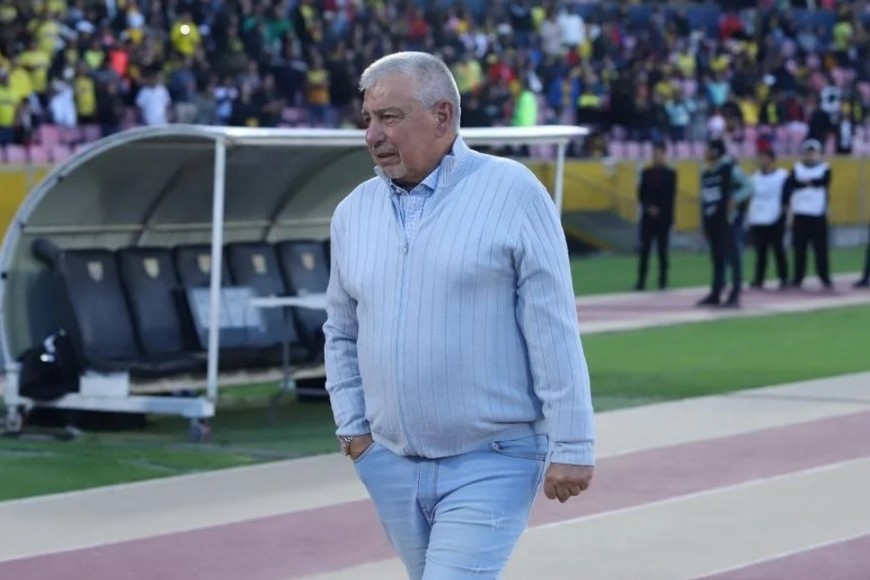 Ever Hugo Almeida, DT de Mushuc Runa. Foto: Gentileza