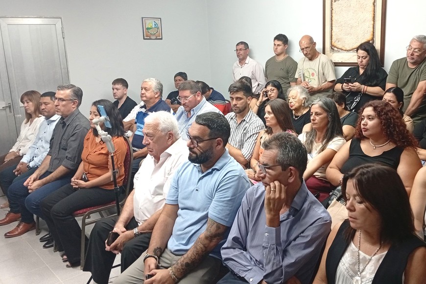 Autoridades municipales y del departamento formaron parte del anuncio.