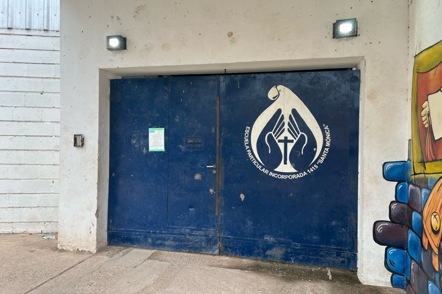 Escuela Parroquial Santa Mónica, ubicada en barrio San Agustín.