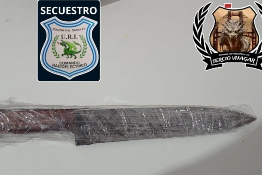 Uno de los elementos que fue secuestrado.