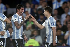 Temprana ventaja de Argentina. Foto: REUTERS