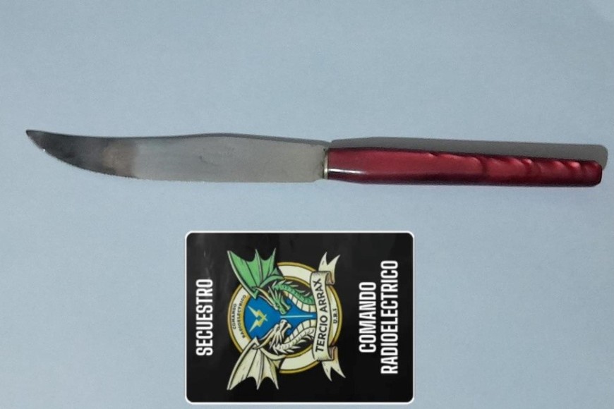 Uno de los elementos que fue secuestrado.