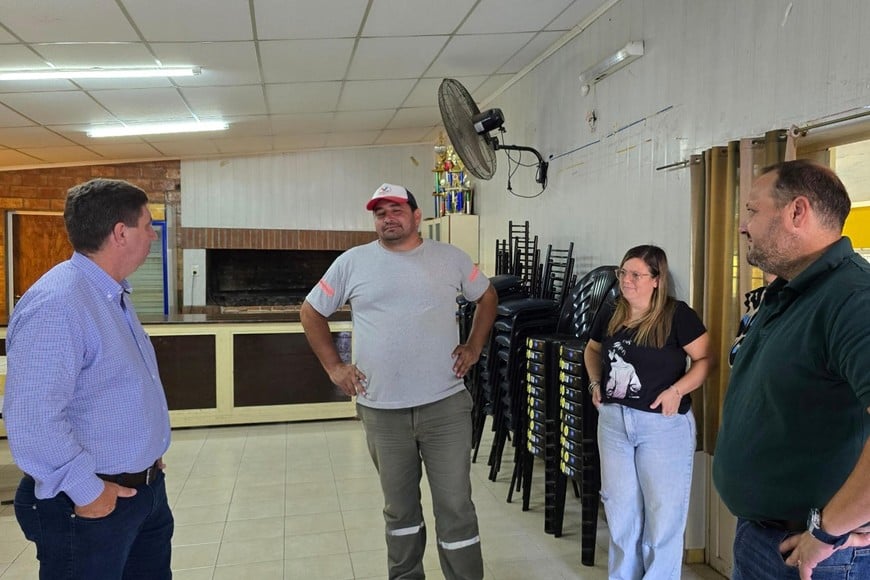 “Una vez más y como siempre recorrimos instituciones fundamentales para la localidad” , destacó @pirolaruben en su cuenta de Instagram.