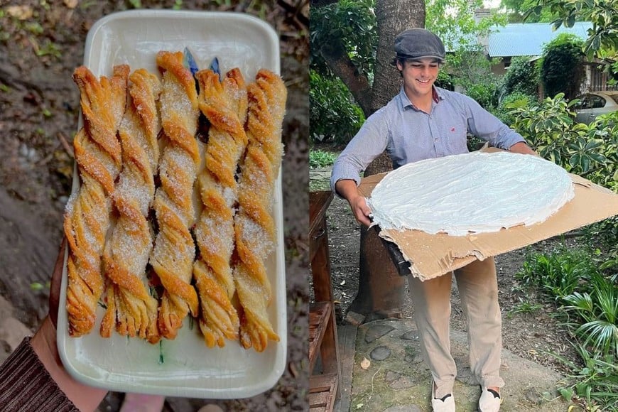 Churrinches y alfajor santafesino, algunos de los platos dulces de Chefsale. // Foto: gentileza.