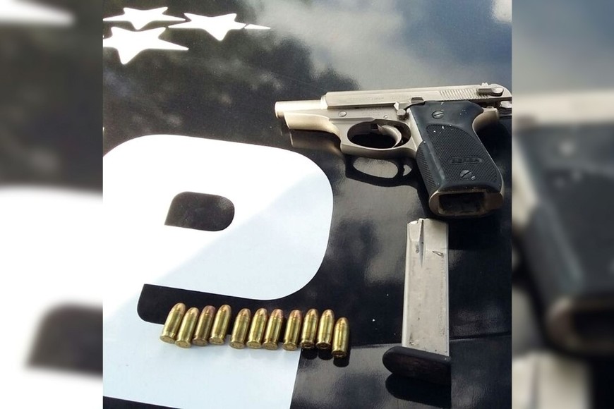 El arma utilizada es de grueso calibre.