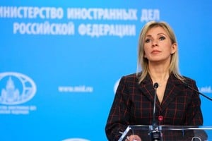 La portavoz del Ministerio de Relaciones Exteriores de Rusia, Maria Zakharova. Foto: Xinhua