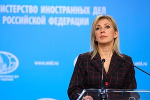La portavoz del Ministerio de Relaciones Exteriores de Rusia, Maria Zakharova. Foto: Xinhua