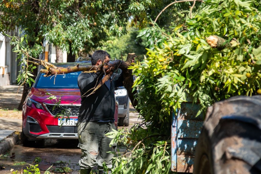 Las áreas operativas provinciales llevan adelante diversas acciones para que las localidades afectadas vuelvan a la normalidad.