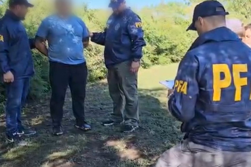 La pesquisa estableció que el buscado se ocultaba en un paraje rural entre las localidades entrerrianas de Strobel y Aldea Protestante.