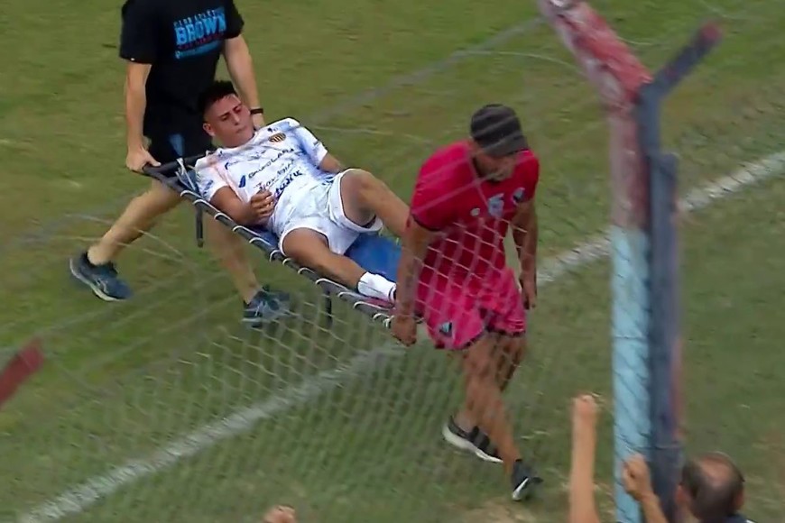 El momento del escándalo.