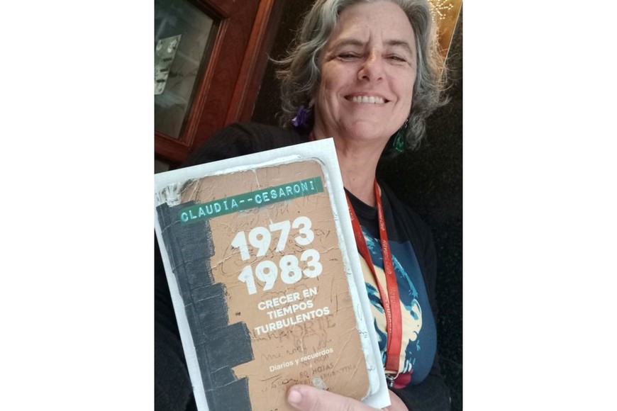 Claudia Cesaroni, docente y magíster en criminología, autora del libro “1973-1983: Crecer en tiempos turbulentos. Diarios y recuerdos”