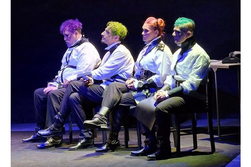 "La Confesión de Moliere + 2051 Odisea del Exteatro". Foto: Gentileza producción