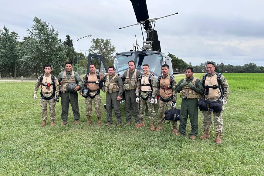 Impresionante presencia militar en Rafaela por el centenario de su aeroclub