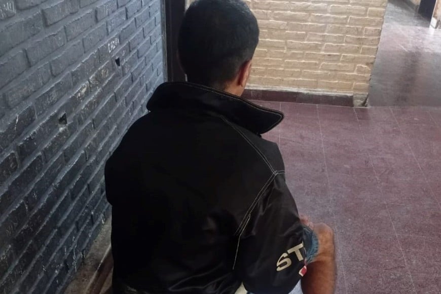 El detenido fue identificado como M. .A. Z., de 30 años.