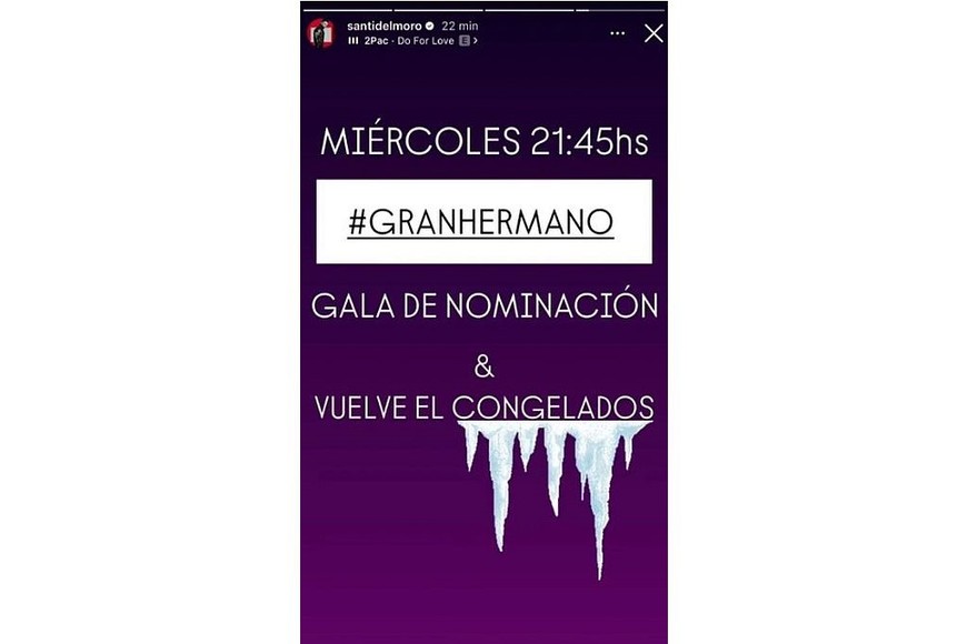 Además, vuelve el “Congelados”...