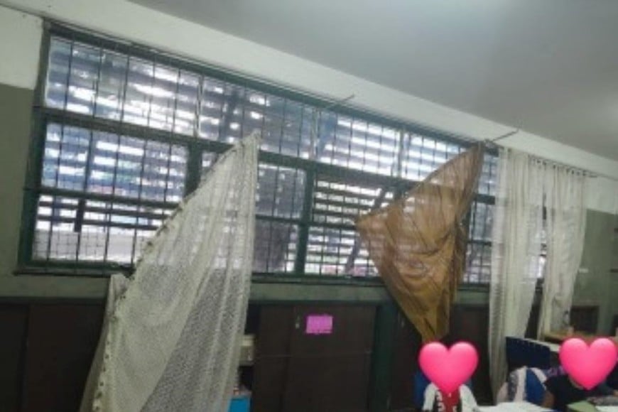 Los delincuentes causaron destrozos en distintos sectores.