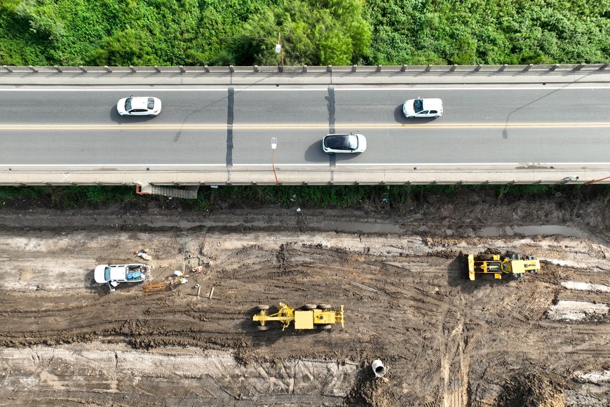 Obra nuevo puente Carretero 11 de abril de 2025