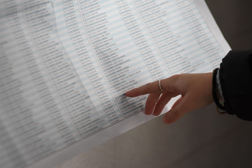 La clave: que cada elector chequee su nombre en el padrón.